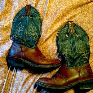 Vintage Double H cowgirl boots size 7